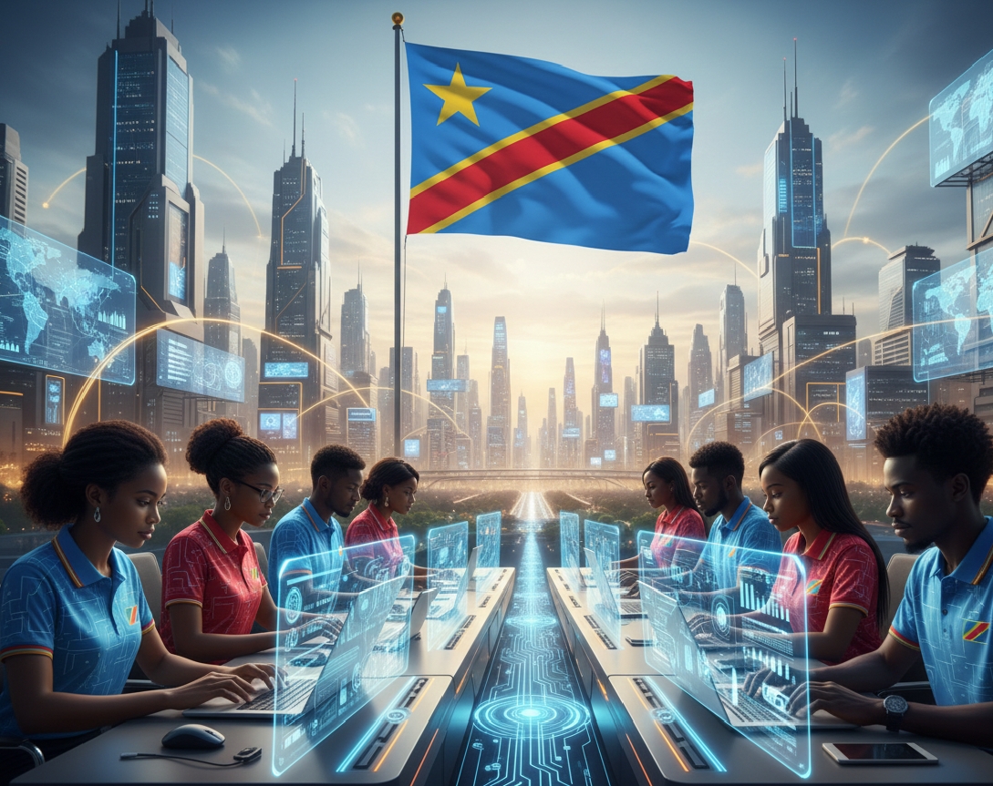 RD Congo : 1 milliard USD pour la transformation numérique d’ici 2030